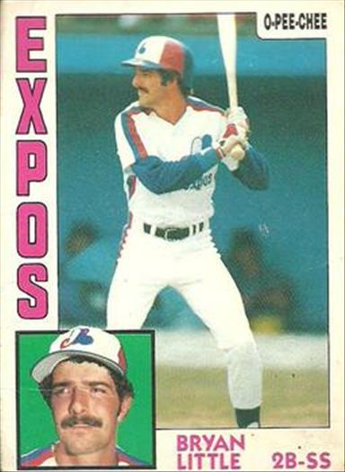 1984 O-Pee-Chee Baseball Cards 188     Bryan Little